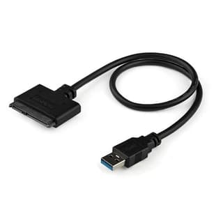 Cable Adaptador Usb 3.0 Con Uasp A Sata Iii Para Disco Duro De 2.5 - Convertidor Para Hdd Ssd - Startech.com Mod. Usb3s2sat3cb