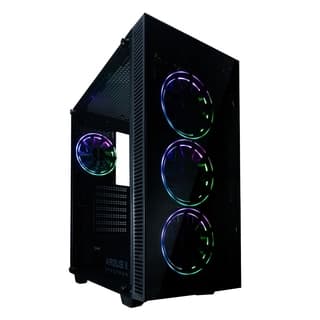 Gabinete Gaming Balam Rush Argus Ii Gamer Gm970 Mid Tower Atx Micro Y Mini Itx Cristal Templado Usb 3.0 4 Vent