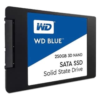 Unidad De Estado Solido Ssd Wd Blue 2.5 250Gb Sata 3Dnand 6Gb/S 7Mm Lect 560Mb/S Escrit 525Mb/S