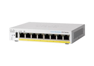Cbs250-8Pp-E-2G-Na Switch Cisco Administrable 8 Puertos 10/100/1000 Poe+ 45W + 2X Giga Combo Sfp