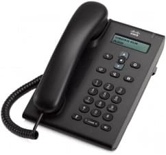 Telefono Cisco 3905 Protocolo Sip Display Color Negro 2 Ptos 10/100