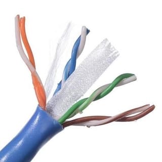 Bobina De Cable Utp Cat6+ Belden 2412 006A1000 305 M Azul Interior 100% Cobre