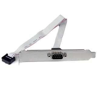 Adaptador De 40Cm De Header Bracket Serial Db9 Rs232 A Idc 10 Pines Para Tarjeta Madre - Startech.Com Mod. Plate9M16