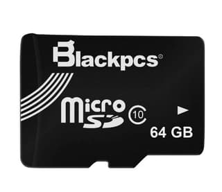Memoria Micro Sd Blackpcs Clase10 Microsd De 64Gb Con Disipador