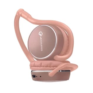 Audifonos Over Ear Lf Acoustics Juggle Rosa Bluetooth 4.2