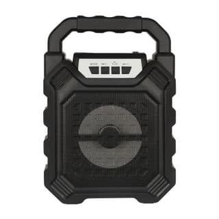 Mini Bafle Bluetooth Perfect Choice El-995401 Negro Luz Multicolor