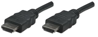 Cable Hdmi 4k Manhattan 308441 Macho A Blindado 1080p Ancho De Banda: 10.2 Gbps Negro 7.5m