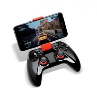 Control Techzone Tz18Btc01 Gamer Negro Inalámbrico Recargable