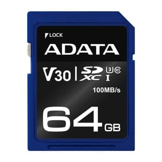 Memoria Sd Adata Premier Pro V30 64 Gb 100 Mb/S 80 Azul Clase