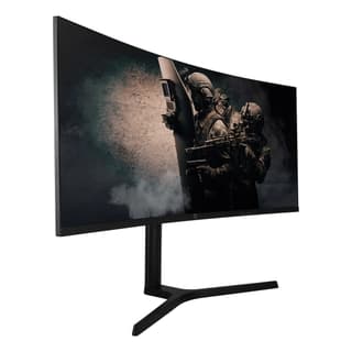 Monitor Game Factor Mg801 Monitor. Gamer 34 Pulgadas. Ultra Wide Quadhd Curvo 1500R 165Hz 1Ms Dp3X Hdmi Negro.
