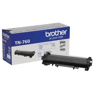 Tóner Brother Tn760 Negro Rendimiento Aproximado 3000 Páginas Para Equipos Dcpl2551Dw.