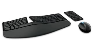 Kit De Teclado Y Mouse Microsoft Sculpt Ergonomic Keyboard Usb Estándar Negro