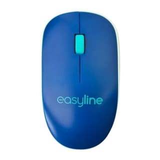 Mouse Easy Line El-994695 Inalámbrico Azul