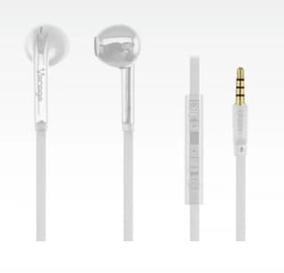 Audifono Vorago Ep-201 Blanco Con Microfono