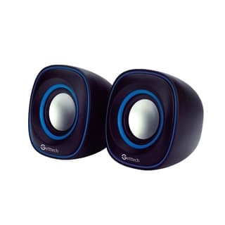 Bocinas Getttech Sg-20U Usb 2.0 Ester 2.0/3.5Mm/6W Rms Negro