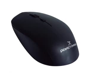 Mouse Perfect Choice Pc-045137 Inalámbrico Con Sensor Óptico Conector Usb 1600 Dpi Root Pro Color Negro |