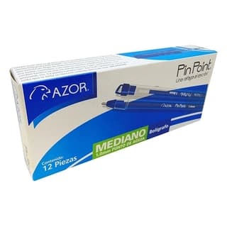 Pluma Pinpoint Azor 6830Az Azul 1 Mm C/12