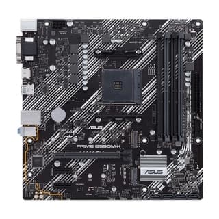 Motherboard Asus Prime B550M-K Tarjeta Madre Micro Atx Amdryzen Am4Pcie Hdmi / D-Sub Dvi Sata 6 Gbps