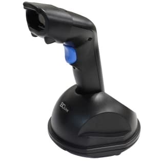 Lector De Codigo De Barras Optico Inalambrico Via Bluetooth Ec Line, Negro Compatible Con Windows, Alcance Hasta 100Mts