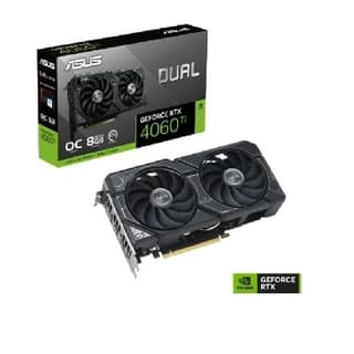 Tarjeta De Video Asus Nvidia Rtx4060Ti/Pcie X16 4.0/8Gb Gddr6/Hdmi/3Xdp/Estandar/Gama Media