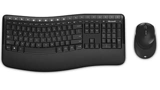 Kit De Teclado Y Mouse Microsoft Pc-984153 Estándar Negro