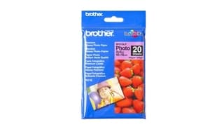 Papel Fotográfico Brother Bp61Glp Satinado Innobella Paquete Con 20 Hojas Tamaño 4 X Pulgadas