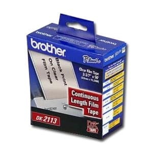 Cinta Plástica Brother Dk2113 62 Mm De Ancho