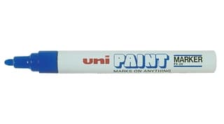 Marcador Uni Paint Px20Az Azul Venta Individual.