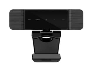 Cámara Web Acteck Cw480 Webcam 2K Autofocus Negra Haptos Cw680 Usb Windows Linux Ios