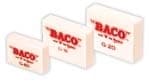Goma Blanca Baco G-30 Blanco Para Escuela Y Oficina