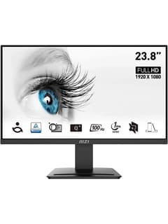 Monitor Business Msi Pro Mp2412 23.8" Full Hd 100Hz/1Ms/Tuv,Hdmi/Dp
