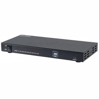 Video Splitter Hdmi 4K Manhattan De 8 Puertos Negro Hembra/Hembra