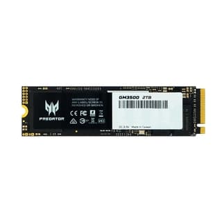 Unidad De Estado Solido Nvme Predator Acer Gm3500 2 Tb M.2 Pcie Gen3 3400 Mb/S 3000
