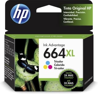 Cartucho Hp 664Xl Tricolor Alto Rendimiento (F6V30Al)