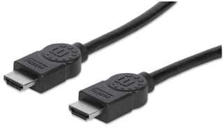 Cable Hdmi Manhattan 322539 Macho A Blindado Negro 10m 4k@30hz 3d