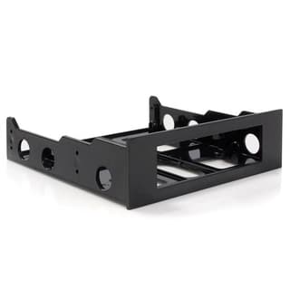 Juego Kit Bracket Adaptador De Montaje De Disco Duro Para Bahía De Entre 3.5 A 5.25- Adaptador De Bahía Frontal Abierto - Startech.com Mod. Bracketfdbk