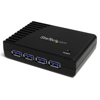 Adaptador Concentrador Hub Usb 3.0 Super Speed De 4 Puertos Con Alimentación - 4x Usb A Hembra - 1x Usb B Hembra - Startech.com Mod. St4300usb3