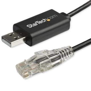 Adaptador Usb De 1.8M Para Consola Cisco - 460Kbps - Adaptador Usb A Rj45 Compatible Con Windows®, Mac And Linux® - M/M - Startech.Com Mod. Icusbrollovr