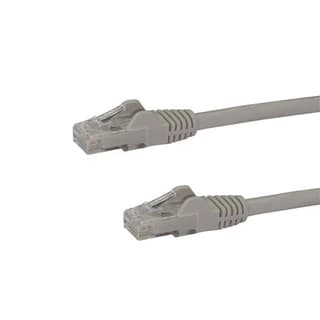 Cable De 10M Gris De Red Gigabit Cat6 Ethernet Rj45 Sin Enganche - Cable Patch Snagless Macho A Macho - Startech.Com Mod. N6Patc10Mgr