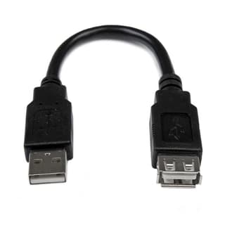 Cable Extensor Usb 2.0 Macho A Hembra De 15cm - Startech.com Mod. Usbextaa6in