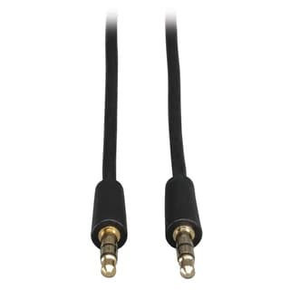 Cable De Audio Mini Estéreo De 3.5 Mm Para Micrófonos, Bocinas Y Audífonos (M/M), 15 M [50 Pies] Garantía Limitada De Por Vida.