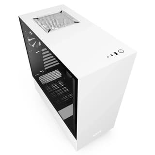 Gabinete Nzxt H510 Compact Blanco-Mate Media Torre Mini Itx, Micro Atx, Atx Cristal Templado Gamer