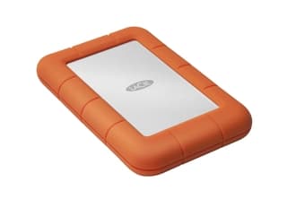 Dd Externo Lacie Rugged Mini 1tb 2.5 Usb 3.0 Contragolpes, Agua Y Polvo Ip67 Naranja/plata Windows/mac