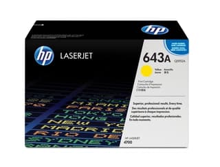Toner Hp 643A Amarillo P/Laserjet 4700 (Q5952A)