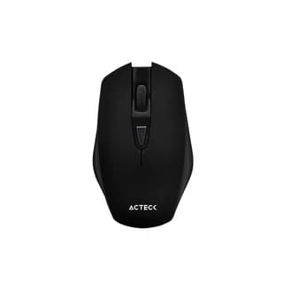 Mouse Inalámbrico Acteck M120 Lux Negro 6 Óptico 1600 Dpi
