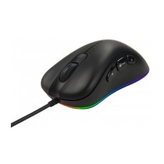 Mouse Alambrico Ocelot/Optico/Usb/Rgb/Dpi Configurable Hasta 6400/8 Botones/Ergonomico/Gamer