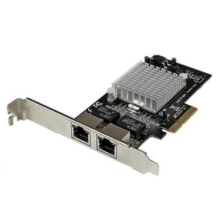 Tarjeta Adaptador De Red Pci Express Pci-E Gigabit Ethernet Con 2 Puertos Rj45 De 1Gbps Y Chipset Intel I350 - Startech.Com Mod. St2000Spexi