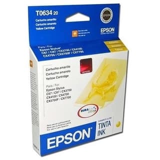Cartucho Epson T063 Amarillo Para C67/87/ Cx3700 8Ml (T063420-Al)