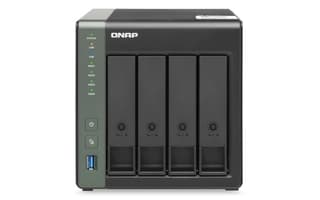 Nas Qnap Ts-431X3-4G /4 Bahias Nucleo Cuadruple Hasta 1.7 Ghz 4Gb Ddr3 Sodimm, 1 Pto Gbe Rj45/ 1 Pto 2,5 Gbe / 1 Pto Sfp 10Gbe / Usb 3.2X3/ Hotswap/Sata/Hasta 72Tb/ No Incluye Discos