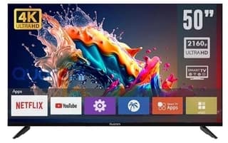 Television Smart Quaroni Netflix 4K 50 Pulg 2160P 3 Hdmi / 2 Usb / Rca/Optico/ 60Hz
